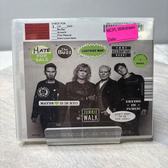 Pretenders – Hate for Sale (CD, 2020, BMG, Rock) - Picture 2 of 5